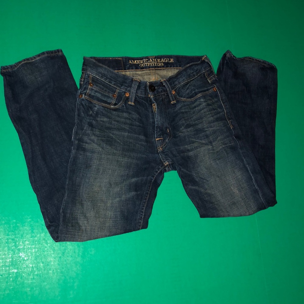 Men’s American Eagle Slim Straight Jeans (26/28)